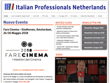 Tablet Screenshot of italianprofessionals.net